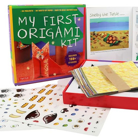 My First Origami Kit ([Origami Kit with Book, 60 Papers, 150 Stickers, 20 Projects]) by Joel Stern, 9784805312445
