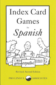 Index Card Games for Spanish by Jackie Blencowe, 9780866471121