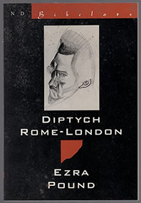 Diptych Rome-London by Ezra Pound, 9780811212687