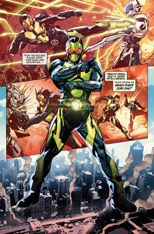 Kamen Rider Zero-One (Graphic Novel) by Brandon Easton, Hendry Prasetya, 9781787739628