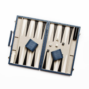 Ostrich Style New School Backgammon Set (Blue), BROUK2327