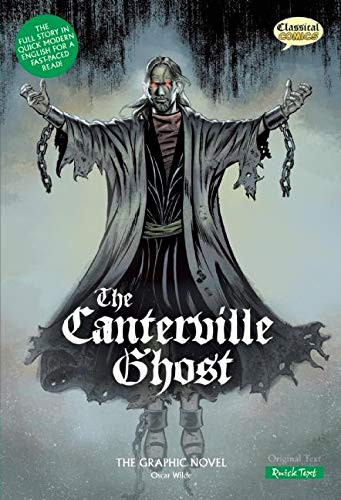 The Canterville Ghost The Graphic Novel: Quick Text by Sean Michael Wilson, Clive Bryant, Steve Bryant, Jason Millet, 9781906332730