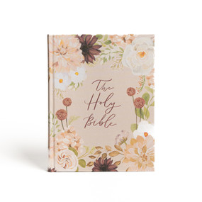 CSB Notetaking Bible, Large Print Hosanna Revival Edition, Blush Cloth Over Board (The Holy Bible) by CSB Bibles by Holman, 9781087785523