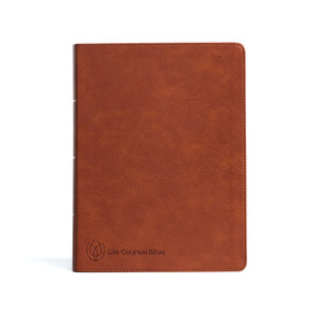 CSB Life Counsel Bible, Burnt Sienna LeatherTouch (Practical Wisdom for All of Life) by New Growth Press, CSB Bibles by Holman, 9781087785578