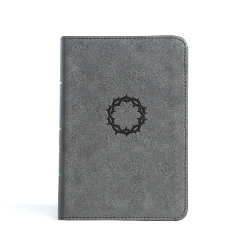 CSB Large Print Compact Reference Bible, Stone LeatherTouch by CSB Bibles by Holman, 9781087785677