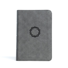 CSB Large Print Compact Reference Bible, Stone LeatherTouch by CSB Bibles by Holman, 9781087785677