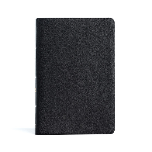 CSB Giant Print Reference Bible, Black Genuine Leather, Indexed by CSB Bibles by Holman, 9781087785714