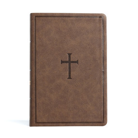 CSB Giant Print Reference Bible, Brown LeatherTouch - 9781087785721 by CSB Bibles by Holman, 9781087785721