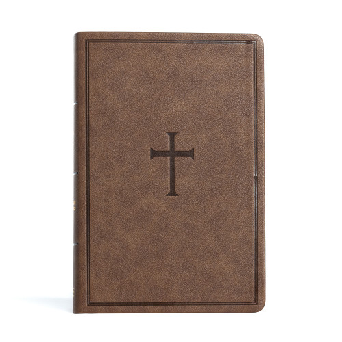 CSB Giant Print Reference Bible, Brown LeatherTouch - 9781087785721 by CSB Bibles by Holman, 9781087785721