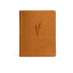 KJV Notetaking Bible, Large Print Edition, Camel LeatherTouch by Holman Bible Publishers, 9781087785813