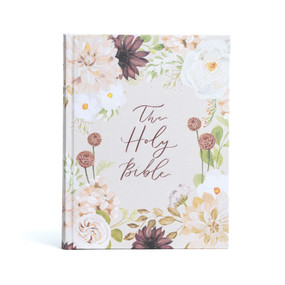 KJV Notetaking Bible, Large Print Hosanna Revival Edition, Blush Cloth Over Board by Holman Bible Publishers, 9781087785820