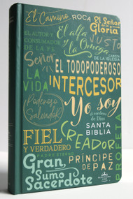 Biblia RVR 1960 letra grande tamaño manual, con nombres de Dios / Spanish Bible RVR 1960 Handy Size Large Print, Names by Reina Valera Revisada 1960, 9781644737125
