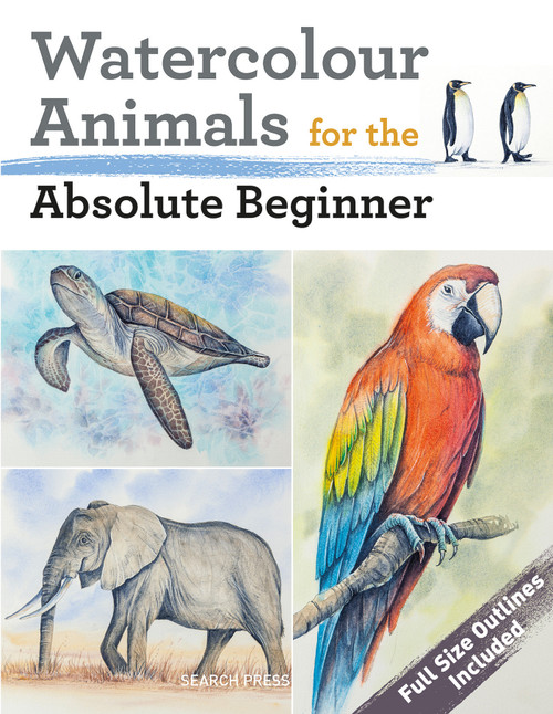 Watercolour Animals for the Absolute Beginner by Matthew Palmer, 9781800920507