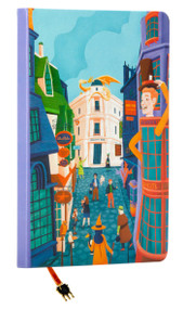 Harry Potter: Exploring Diagon Alley™ Journal with Ribbon Charm by Insight Editions, 9798886631050