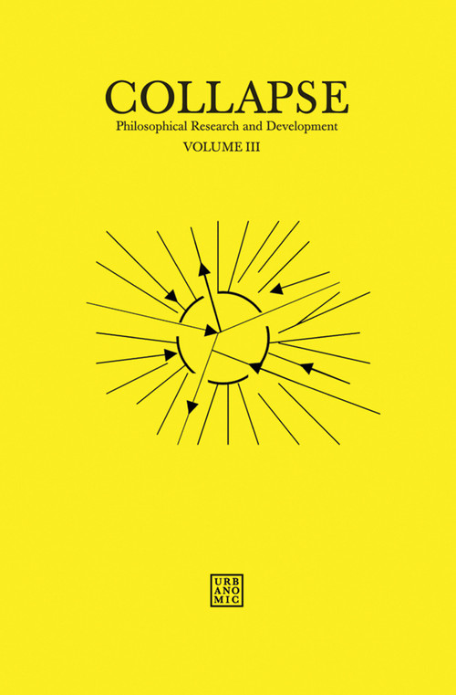 Collapse, Volume 3 (Unknown Deleuze) by Robin Mackay, 9780956775054