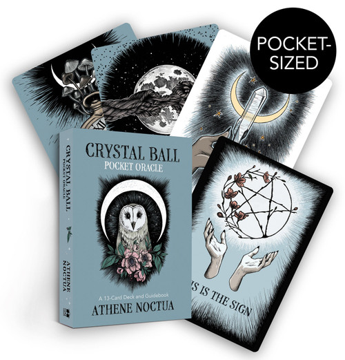 Crystal Ball Pocket Oracle (A 13-Card Deck and Guidebook) by Athene Noctua, 9781401972578