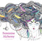 Feminine Alchemy Coloring Book by APA, 9788854419513