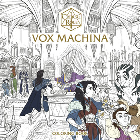 Critical Role: Vox Machina Coloring Book by Critical Role, Olivia Samson, CoupleOfKooks, Noah Hayes, Cait May, 9781506734248