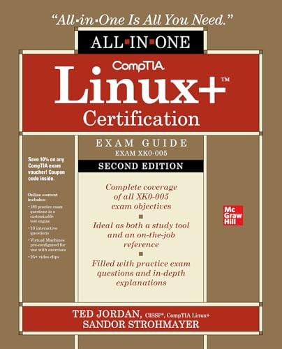 CompTIA Linux+ Certification All-in-One Exam Guide, Second Edition (Exam XK0-005) by Sandor Strohmayer, Ted Jordan, 9781264798964
