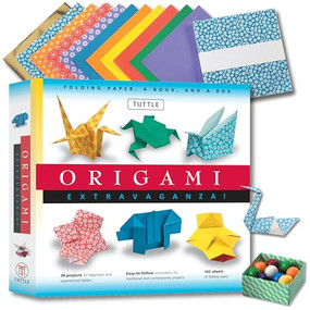 Origami Extravaganza! Folding Paper, a Book, and a Box by Tuttle Studio, 9780804832427