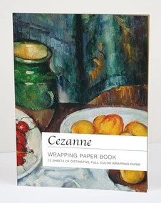 teNeues - Wrapping Paper Book: Cezanne, Paperback Book, Folded, Preforated Pages (Big Format Flat Magazine Style Book of Folded Wrapping Paper Pages) by teNeues, 9781623259174