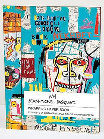 teNeues - Wrapping Paper Book: Jean-Michel Basquiat, Paperback Book, Folded Perforated Pages, Full Color by teNeues, 9781623259228