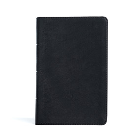 CSB Large Print Personal Size Reference Bible, Black LeatherTouch - 9781087774473 by CSB Bibles by Holman, 9781087774473