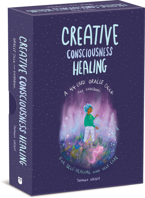 Creative Consciousness Healing (A 44-Card Oracle Deck and Guidebook for Self-Healing and Self-Care) by Johanna Wright, 9781524874797