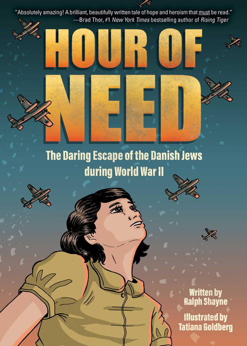 Hour of Need (The Daring Escape of the Danish Jews during World War II: A Graphic Novel) - 9781499813586 by Ralph Shayne, Tatiana Goldberg, 9781499813586