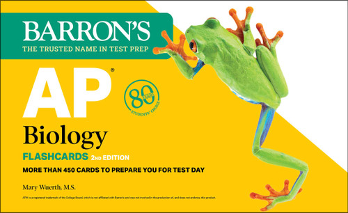 AP Biology Flashcards, Second Edition: Up-to-Date Review + Sorting Ring for Custom Study by Mary Wuerth, 9781506288109