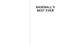 Baseball's Best Excuses (Hilarious Excuses Every Baseball Player Should Know) by Joshua Shifrin, 9781510775848
