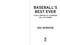 Baseball's Best Excuses (Hilarious Excuses Every Baseball Player Should Know) by Joshua Shifrin, 9781510775848