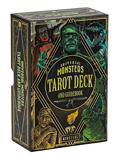 Universal Monsters Tarot Deck and Guidebook by Insight Editions, 9781647229061