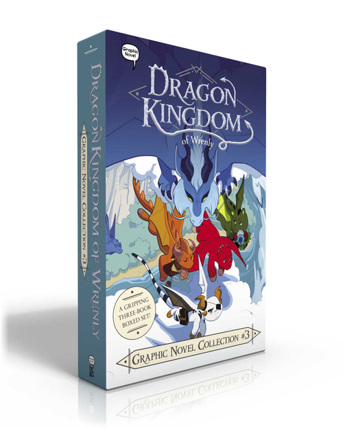 Dragon Kingdom of Wrenly Graphic Novel Collection #3 (Boxed Set) (Cinder's Flame; The Shattered Shore; Legion of Lava) by Jordan Quinn, Glass House Graphics, 9781665936279