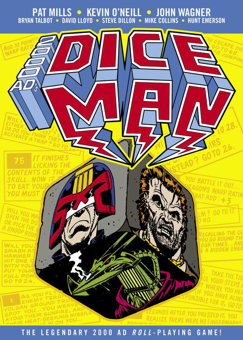 The Complete Dice Man by Pat Mills, John Wagner, Bryan Talbot, Kevin O'Neill, David Lloyd, Steve Dillon, Hunt Emerson, 9781786189417