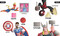 Marvel Beginnings: First Shapes, Colors, Numbers by Sheila Sweeny Higginson, Jay Fosgitt, Marvel Press Artist, 9781368090933