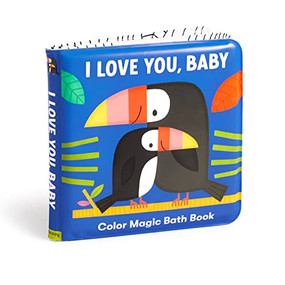 I Love You, Baby Color Magic Bath Book by Mudpuppy, Andy Passchier, 9780735376335
