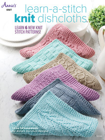 Learn-a-Stitch Knit Dishcloths by Lena Skvagerson, 9781640255739
