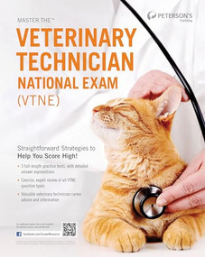 Master the Veterinary Technician National Exam (VTNE) by Peterson's, 9780768933727