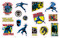 Marvel Sticker Anthology by DK, 9780744081657
