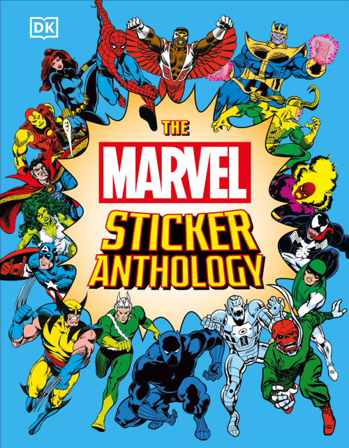 Marvel Sticker Anthology by DK, 9780744081657