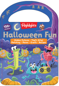 Halloween Fun (A Wipe-Clean Halloween Activity Book for Kids Ages 36 with Over 150 Stickers, Puzzles, Crafts, Recipes and Halloween Seek and Find Fun) by Highlights, 9781639620821