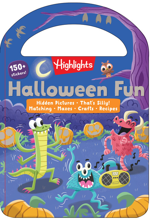 Halloween Fun (A Wipe-Clean Halloween Activity Book for Kids Ages 36 with Over 150 Stickers, Puzzles, Crafts, Recipes and Halloween Seek and Find Fun) by Highlights, 9781639620821