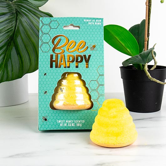 Buy Bee Happy Bath Bomb in Bulk GR650065