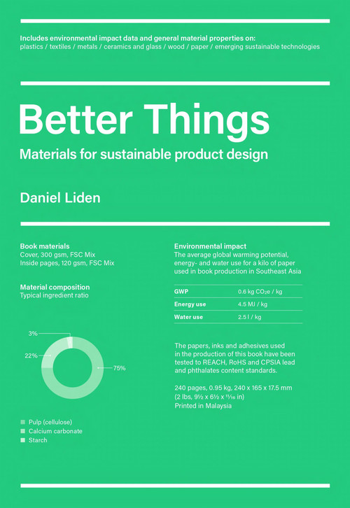 Better Things (Materials for Sustainable Product Design) by Daniel Liden, 9781529419689