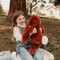 Big Floppy Nibble Bunny- Paprika, BBTB104408
