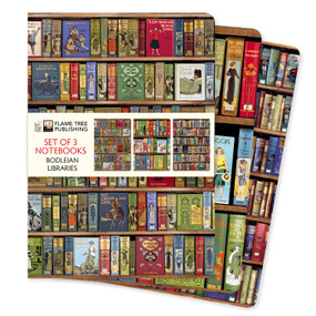Bodleian Libraries Set of 3 Standard Notebooks by Flame Tree Studio, 9781804175545