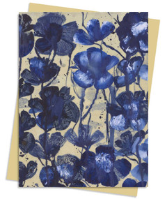 Wan Mae Dodd: Blue Poppies Greeting Card Pack (Pack of 6) by Flame Tree Studio, 9781804176320