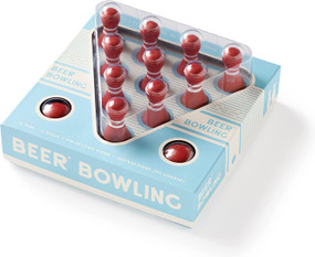 Beer Bowling Drinking Game Set, 9780735375598