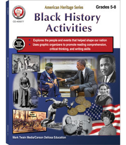 Black History Activities Workbook, Grades 5 - 8 (American Heritage Series) by Schyrlet Cameron, 9781622238781